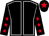Black, white seams, black sleeves, red stars, black cap, red star (Godel Technologies Europe Limited)