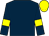Dark blue, yellow armlets, yellow cap (Highbury Stud And Willingham House Stud)