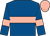 Royal Blue, Pink hoop, armlets and cap ()