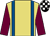Beige, Royal Blue braces, Maroon sleeves, Black and White check cap ()