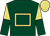 Dark Green, Beige hollow box, Beige and Dark Green halved sleeves, Beige cap ()