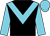 Black, Light Blue chevron and sleeves ()