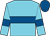 Light Blue, Royal Blue hoop, armlets and cap ()