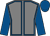 Grey, royal blue seams, sleeves and cap ()