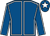 Royal blue, white seams, royal blue cap, white star (Mr Tony Bloom)