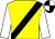 Yellow, black sash, white sleeves, black and white quartered cap (H R H Sultan Ahmad Shah)
