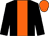 Black, orange stripe, orange cap (Macable Partnership)