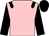 Pink, black epaulets, sleeves and cap (Mr R A Farmiloe & Partner)