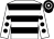 White, black hoops, white sleeves, black spots, black and white hooped cap (J C Racing Stable)