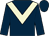 Dark blue, beige chevron (The Neardowners)