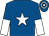 Royal blue, white star, halved sleeves, royal blue and white hooped cap (Numac Engineering Ltd)