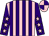 Pink and purple stripes, purple sleeves, pink stars, pink and purple quartered cap (Bamboozelem)