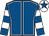 Royal blue, white seams, hooped sleeves, white cap, royal blue star (Mr Gerry McGladery)