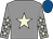 Grey, beige star, grey sleeves, beige stars, royal blue cap (Dr Marwan Koukash)