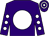 Purple, white disc, purple sleeves, white spots, hooped cap (Mr Daniel Shapiro)