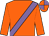 Orange, mauve sash, quartered cap (James McNamara)