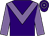 Purple, mauve chevron and sleeves, hooped cap (Ardleigh Fair Partnership)