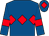 Royal blue, red triple diamond, armlets and diamond on cap (P Adams,j Sutton,t Wickins,jhetheringt)