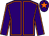 Purple, orange seams, orange star on cap (Wicklow Bloodstock (ireland), Ltd)