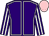 Purple, white seams, striped sleeves, pink cap (D Smith/mrs Magnier/m Tabor/mrs O'brie)