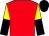 Red, yellow, black halved sleeves, black cap (Buti Ahmed Rashed Abdulla Al Shamsi)