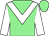 Light green, white chevron and sleeves (Ftfracing, Twopoundpunt, E Good & D Ry)