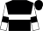 Black, white hoop, white sleeves, black armlets (Mr N O'keeffe)