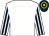 White, dark blue striped sleeves, dark blue and yellow hooped cap (Taylor's Bloodstock Ltd & P T Midgley)
