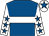 ROYAL BLUE, WHITE hoop, WHITE sleeves, ROYAL BLUE stars, WHITE cap, ROYAL BLUE star (King Power Racing Co Ltd)