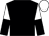 Black, white and black halved sleeves, white cap (Royal Guinness Reserve Partnership)