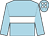 Light blue, white hoop, light blue cap, white spots (Mrs Bernadette Hayden)
