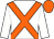 White, orange cross belts, orange cap (Mrs Margaret Kidger & Mr Geoffrey Bish)