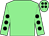 Light green, black spots on sleeves and cap (Miss Bev Griffiths)