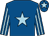 Royal blue, light blue star, striped sleeves and star on cap (Godel Technologies Europe Limited)