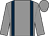 Grey, dark blue braces (Ladas)