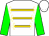 WHITE, GOLD braid, GREEN sleeves, WHITE cap (Sheikh Abdullah Almalek Alsabah)
