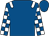 Royal blue, white epaulets, checked sleeves (John Nicholls (Trading) Ltd)