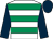 White, emerald green hoops, dark blue sleeves and cap (M Mariscotti/j Mariscot)