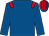Royal blue, red epaulets, striped cap (M Obaida)