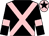Black, pink cross sashes, pink armlet, pink cap, black star (Straight To Victory Syndicate)
