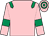 Pink, emerald green epaulettes and armlets, hooped cap (Mr Khalifa Dasmal)