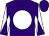 Purple, white disc, white and purple diabolo on sleeves (Swales & Fell)