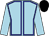 Light blue, blue seams, light blue sleeves, black cap (Sh Hamdan bin Mohd Al Maktoum)