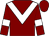 Maroon, white chevron and armlets (Marco Polo)
