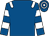 Royal blue, white epaulets, hooped sleeves and cap (Mr J R Rowbottom)