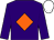 Purple, orange diamond, white cap (John & Margaret Hatherell & Rhs Ltd)