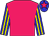 Rose, blue & yellow striped sleeves, rose star on blue cap (Yuk Yat Syndicate)