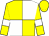 Yellow and white (quartered), yellow sleeves, white armlets, yellow cap (Ontoawinner 14 & Mrs E Burke)