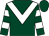Dark green, white chevron, hooped sleeves (Tick Tock Partnership)