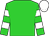 Lime green, lime green, white hooped sleeves, white cap (Al Bait Mutawahed Team)